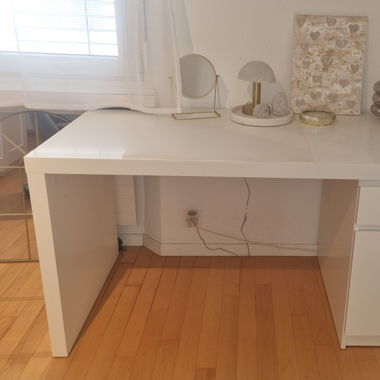 White Desk for Homeoffice