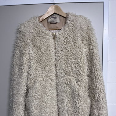 Faux Shearling Zara coat