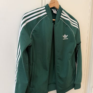 Giacca da ginnastica adidas verde