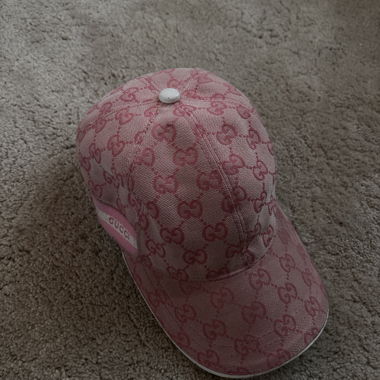 Casquette Gucci rose