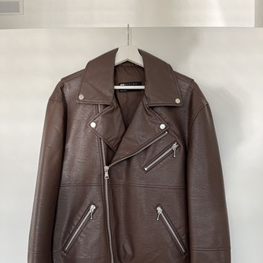 Asos Design - Fake leather jacket