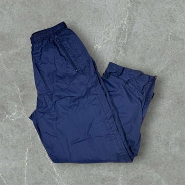 vintage nike trackpants in dark blue