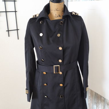Cappotto di primavera Soky&Soka, taglia 36, nero