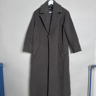 Cappotto di lana grigio