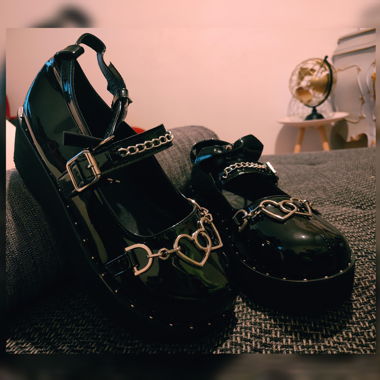 Patonschuhe in Pankstyle 