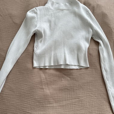 Top maniche lunghe bianco Even&odd