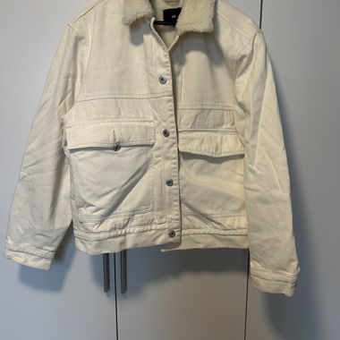White Sherpa Jacket