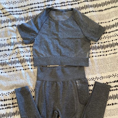 Tenue sport Domyos gris