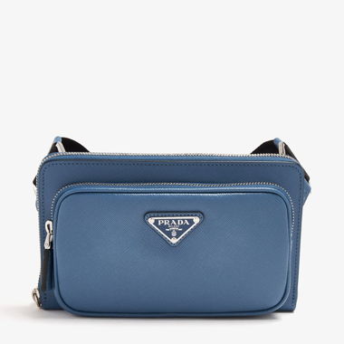 Sac bandoulière Prada bleu
