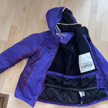 Veste de ski violette