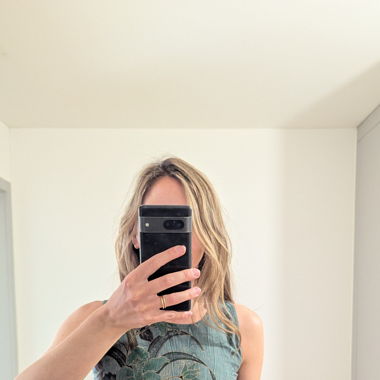 Beautiful batik vest top