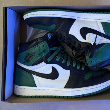 Jordan 1 High Pine Green, Gr. 44