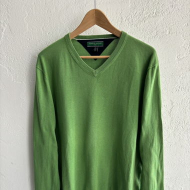 Pull vert Tommy Hilfiger 