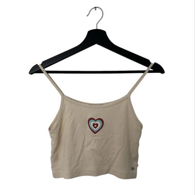 tanktop with heart print