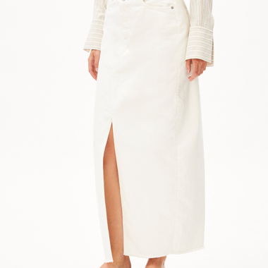 ARMEDANGELS White Denim Skirt S