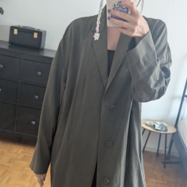Giacca Oversized Khaki COS