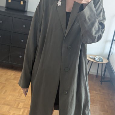 Veste Oversized Khaki COS