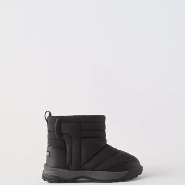 Stivali imbottiti water repellent neri