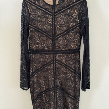 Bardot-Kleid - Grösse 40