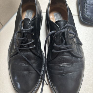 Chaussures en cuir NAVYBOOT noir