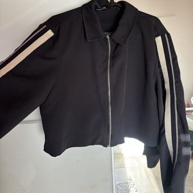 Black Zara Zip Jacket