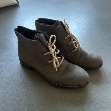 Bottines Rieker en cuir velours Gr. 37
