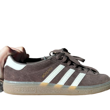 brown adidas shoes