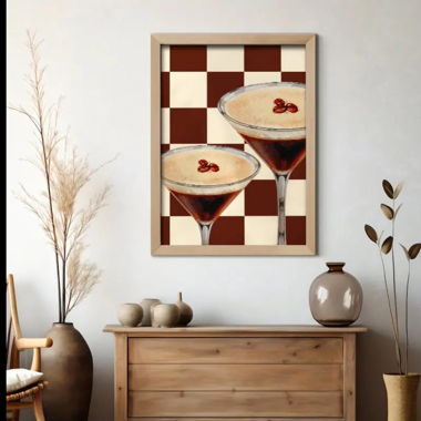 Tableau / poster Martini Espresso 50x70cm