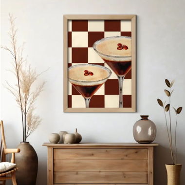 Tableau / poster Martini Espresso 50x70cm