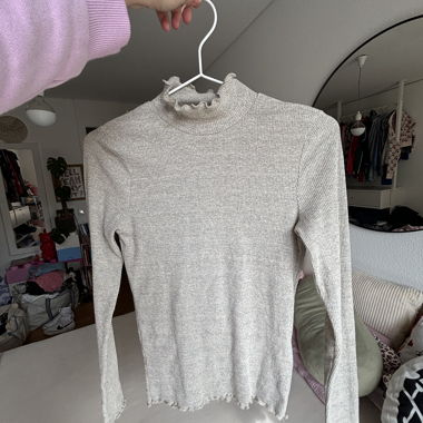 Haut en côtelé TOPSHOP