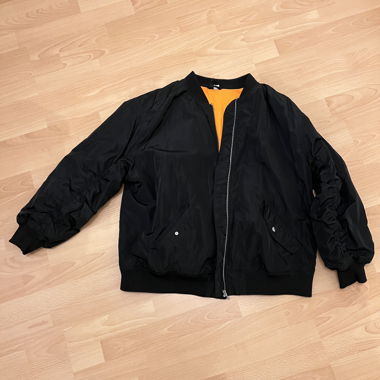 Schwarze Bomberjacke Damen