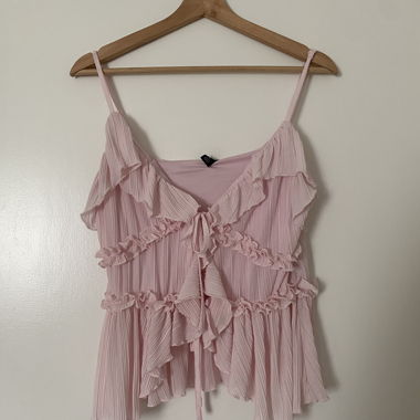 Pink NewYorker Top