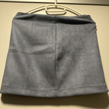 Blau/grauer MiniRock