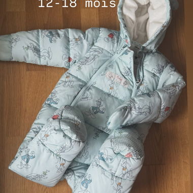 Disney Mickey Kids Puffer Jacket