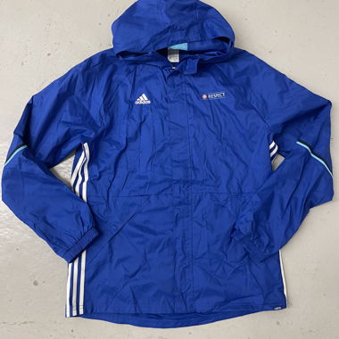 Giacca a vento Adidas UEFA blu