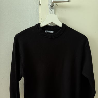 Sweat sans capuche noir
