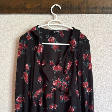 Chemise fleurie