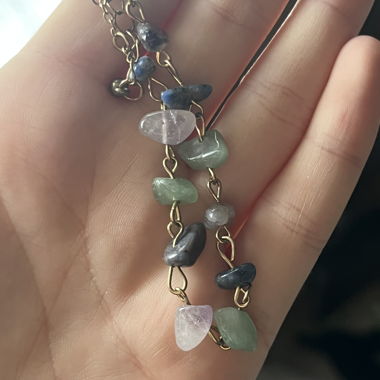 Stone necklace