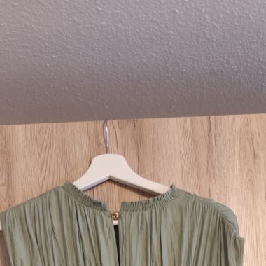 Langes Kleid grün Linde Gr. M 