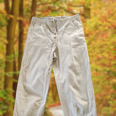 Beige Jeans