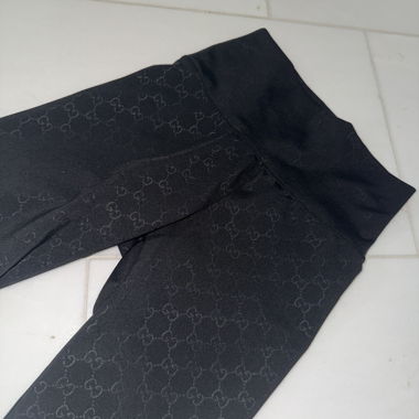 Pantaloni da designer neri