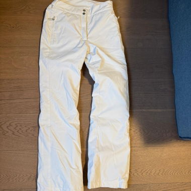 Pantaloni da sci Fusalp bianchi donna T36