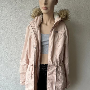 rosafarbener Parka von Only