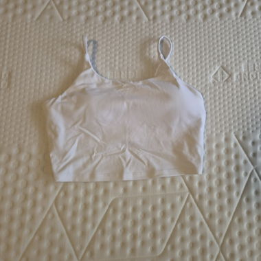 Top corto bianco