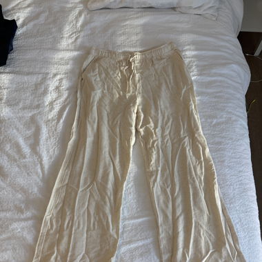 Stoffhose beige *neu*