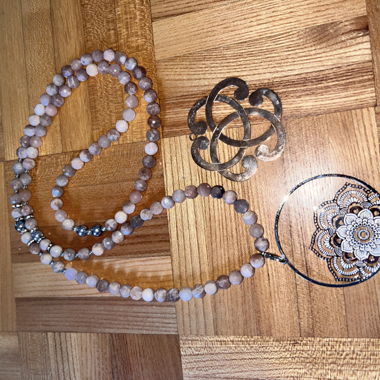 Collana Sautoir Blu Ananas