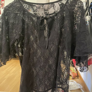 Vintage, Clubtop aus Spitze, Grösse M