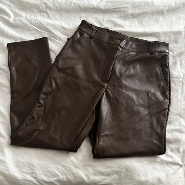 Braune Lederhose