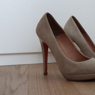 Highheels beige