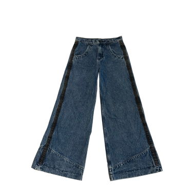 Liquid Lagoon Divider Flared Denim